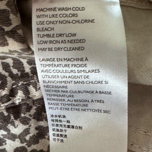 Free People Modern Femme Mini Skirt 2 Leopard Cheetah Print Animal Print Zipper - Picture 8 of 11